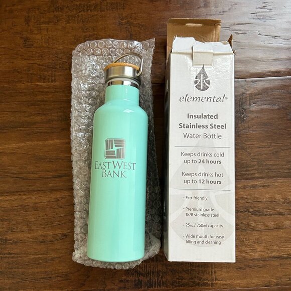 Elemental stainless steel tumbler 25oz bottle NEW in box - Picture 3 of 5